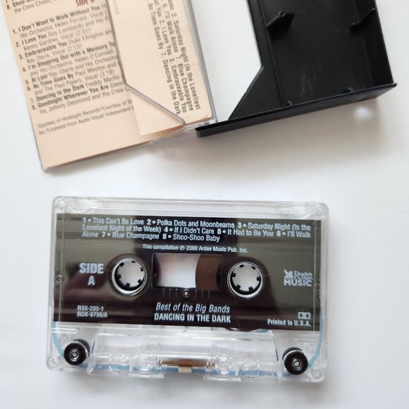 Readers Digest Music Cassette The Best Of The Big Bands Dancing In The Dark - Picture 5 of 5